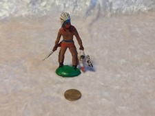 Vintage DDR Indianer Figur