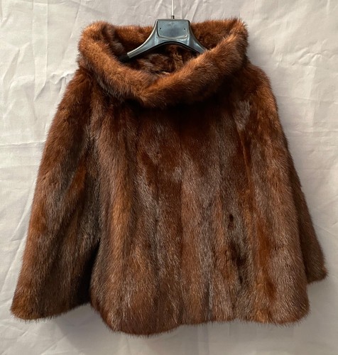 Nerzpelz poncho made italy - nerzpelz,