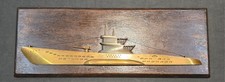 Altes Reliefbild mit U - Boot