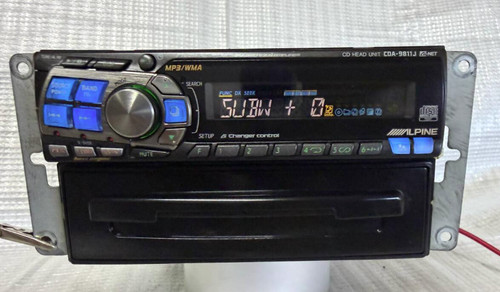 Alpine cda 9811j head - cda-9811j, cd