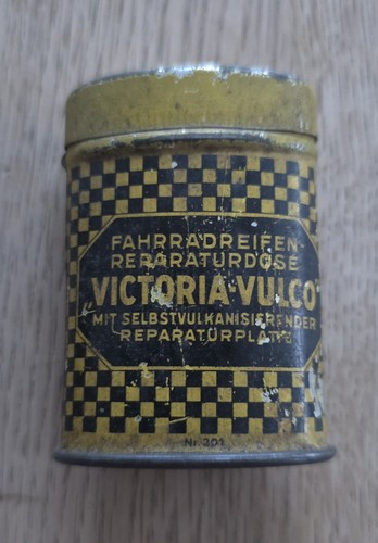 Alte kleine blechdose wahrsch - alte,