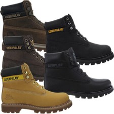 Caterpillar Colorado Herren Leder Stiefel Boots Booties Schuhe NEU