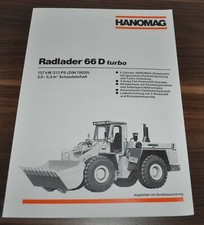 1987 hanomag radlader 66d - 1987,