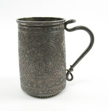 Alter Becher Bierkrug aus