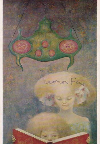 Leonor fini originalautogram - fini,
