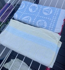 2 Stück DDR Kinder Handtuch Badetuch Badestola Badehandtuch Baby 90 x 90cm 