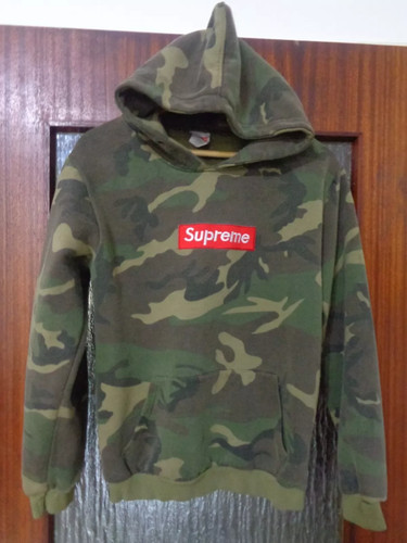 Supreme box logo hoodie camo - logo,