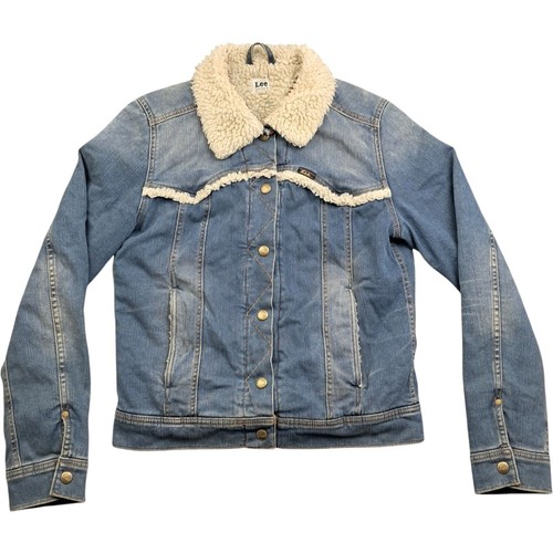 Lee denim sherpa jacke medium - denim,
