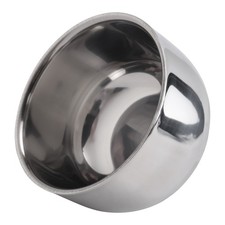 Edelstahl Pinsel Rasier Schale