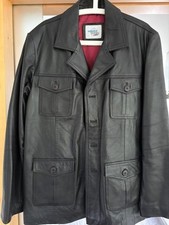 schwarze lederjacke herren