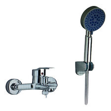 Badewannenarmatur Handbrause Mischbatterie Wasserhahn Badewanne Chrom Armatur