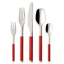 VILLEROY & BOCH TAFELBESTECK 30tlg.-S+ Chili od. in  Farbe KIWI-in ALU-BOX-RAR!