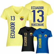 FanShirt ECUADOR Trikot Damen