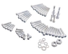 Schrauben Set Motor Motorblock R&D komplett Kit Piaggio Maxi 125 - 180ccm 2-Takt