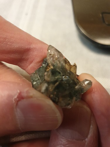 Rauchquarz stufe aus der - stufe,