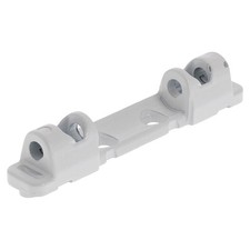 GU Scherenlager weiß 6-31636 92 x 15 mm Axerlager mit 2 Haltezapfen 3 x 6 mm