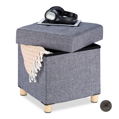 Sitzhocker mit stauraum