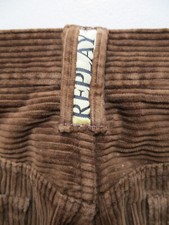 Replay 901 REGULAR Cord Jeans Hose, W 33 /L 32, Braune Oldshool Cordhose, KULT !