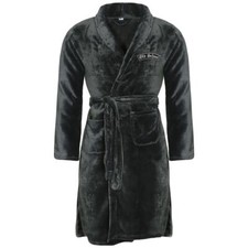 Herren bademantel dunkelgrau - herren,