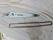 Stihl Carving Schwert mit Kette gebraucht