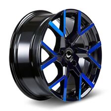 1x BARRACUDA TZUNAMEE EVO black gloss flashblue 8.5Jx19 5x112 ET43