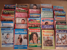Konvolut 83 Stück Berg-Heimat-Arzt-Fürstenromane - große Schrift-