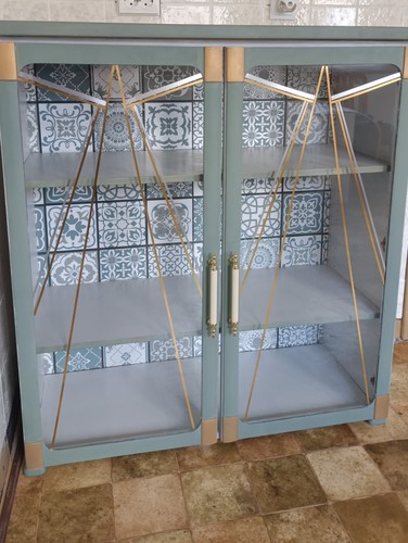 Stihl vintage vitrine schrank - stihl,