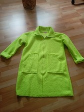 Boucle Mantel Neon Grün One