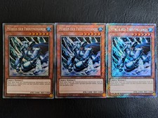YU-GI-OH! Playset 3x Möbius der Frostmonarch - Platinum Secret Rare