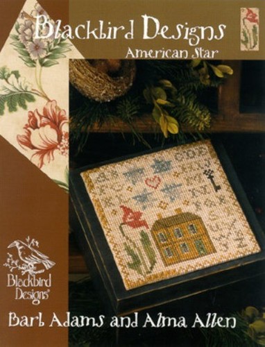 American star kreuzstich - star,