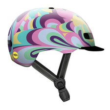 B-Ware Nutcase Fahrradhelm Street Mips Gloss Urban Style Visier Magnetverschluss