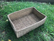 Handgemachter großer alter Weidekorb, z.B Hundekorb etc