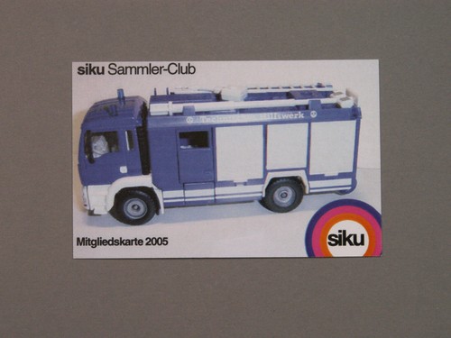 Siku sammler club - #[36], sammler-club
