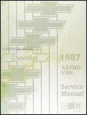 1987 Chevy Astro Van Shop