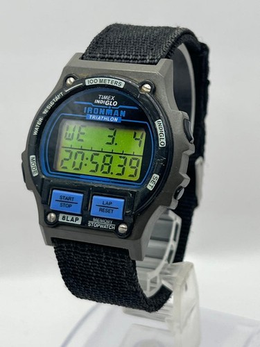 Timex ironman 8lap indiglo - timex,