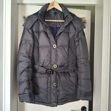 Damen Jacke S. OLIVER Gr. 38 Daunenjacke anthrazit wattiert sehr guter Zustand