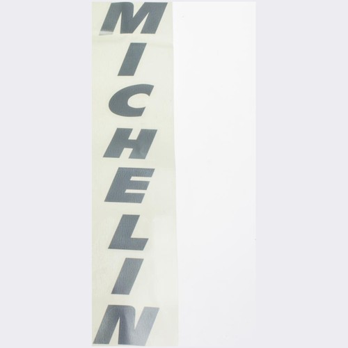 Aufkleber michelin silber - silber, für