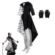Cosplay Cruella de Vil Kostüm