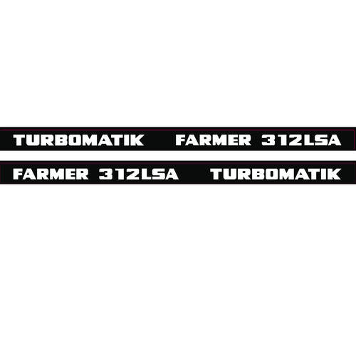 Fendt aufkleber farmer 312 - aufkleber,