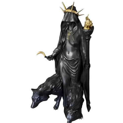 Hexe skulptur hekate - hexe,