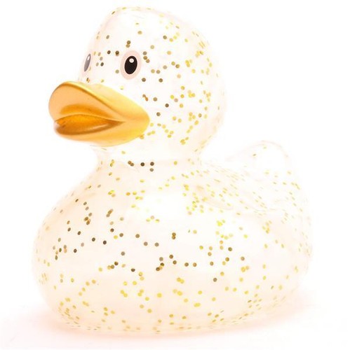 Badeenten glitzer gold - glitzer,