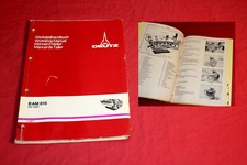 Werkstatthandbuch DEUTZ  B AM 816 Motor Diesel 6 bis 16 Zylinder wassergekühlt
