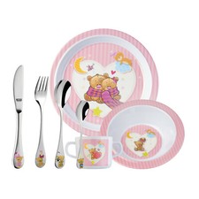 Kinderbesteck Set 7 teilig mit