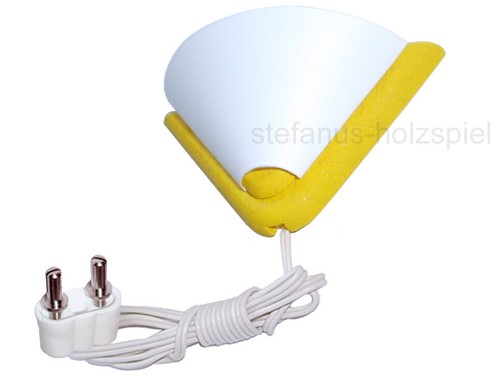 Wandfluter gelb für