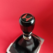 SCHWARZ ALUMINIUM JDM H SPORT SCHALTKNAUF für CIVIC EP3 FN2 FK2 FK8 ACCORD JAZZ