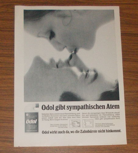 Seltene werbung vintage - werbung, odol