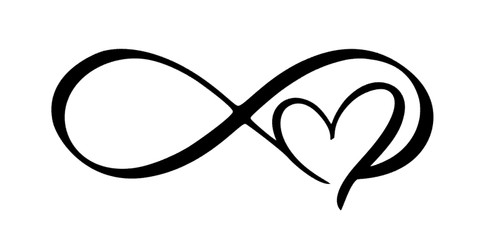 Herz unendlich liebe - unendlich,
