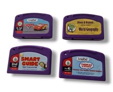 ⚡Leap Frog Leap Pad Quantum Pad 4x Cars Smat Guide Thomas Geography Englisch⚡