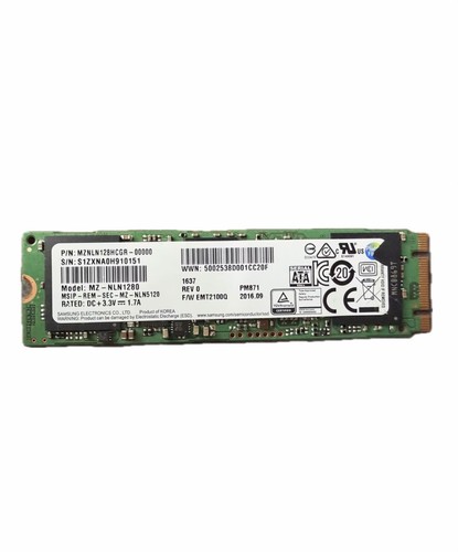 Samsung 128gb ssd pm871 - 128gb,