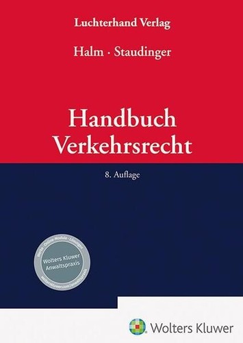 Handbuch verkehrsrecht halm - handbuch,